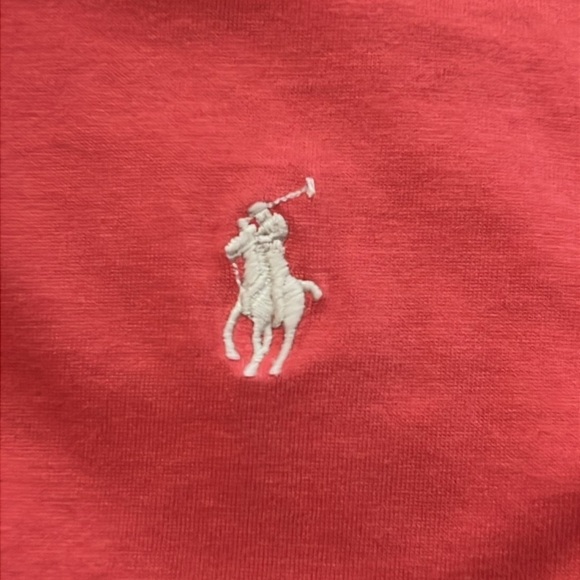 Ralph Lauren Polo Hooded Top Neon Pink Lightweight Women’s Medium - Picture 9 of 10